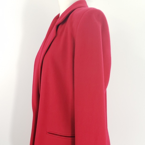 Harve Benard Red Wool Blend Blazer, size 12 - Picture 6 of 7